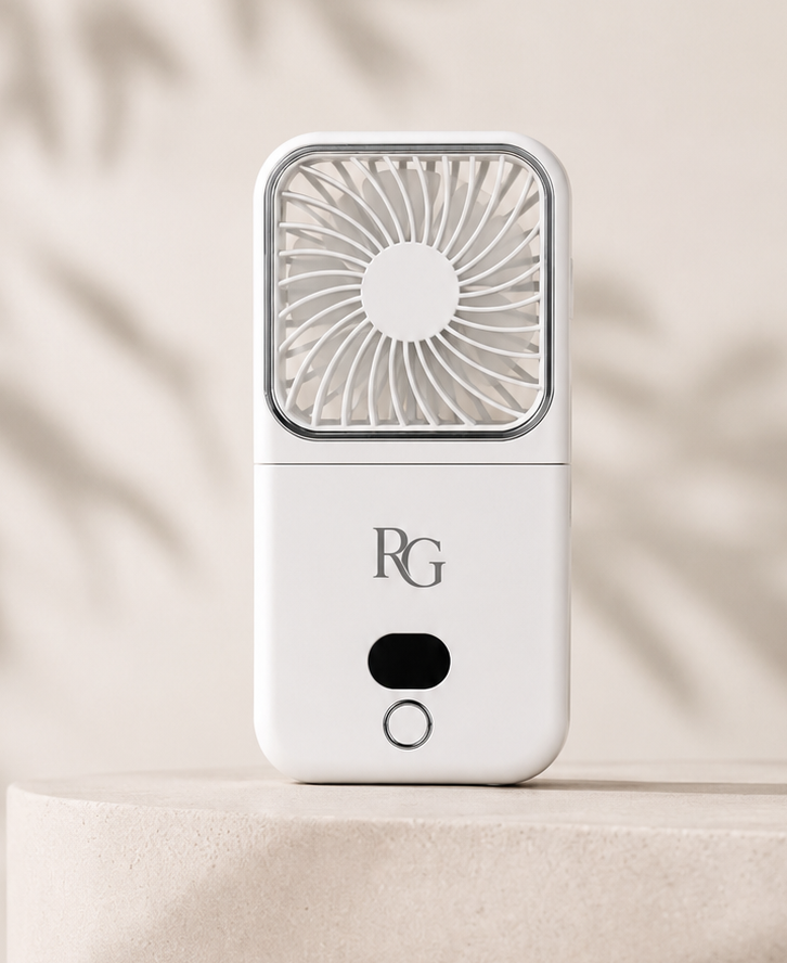 RG Pearl White Portable Fan